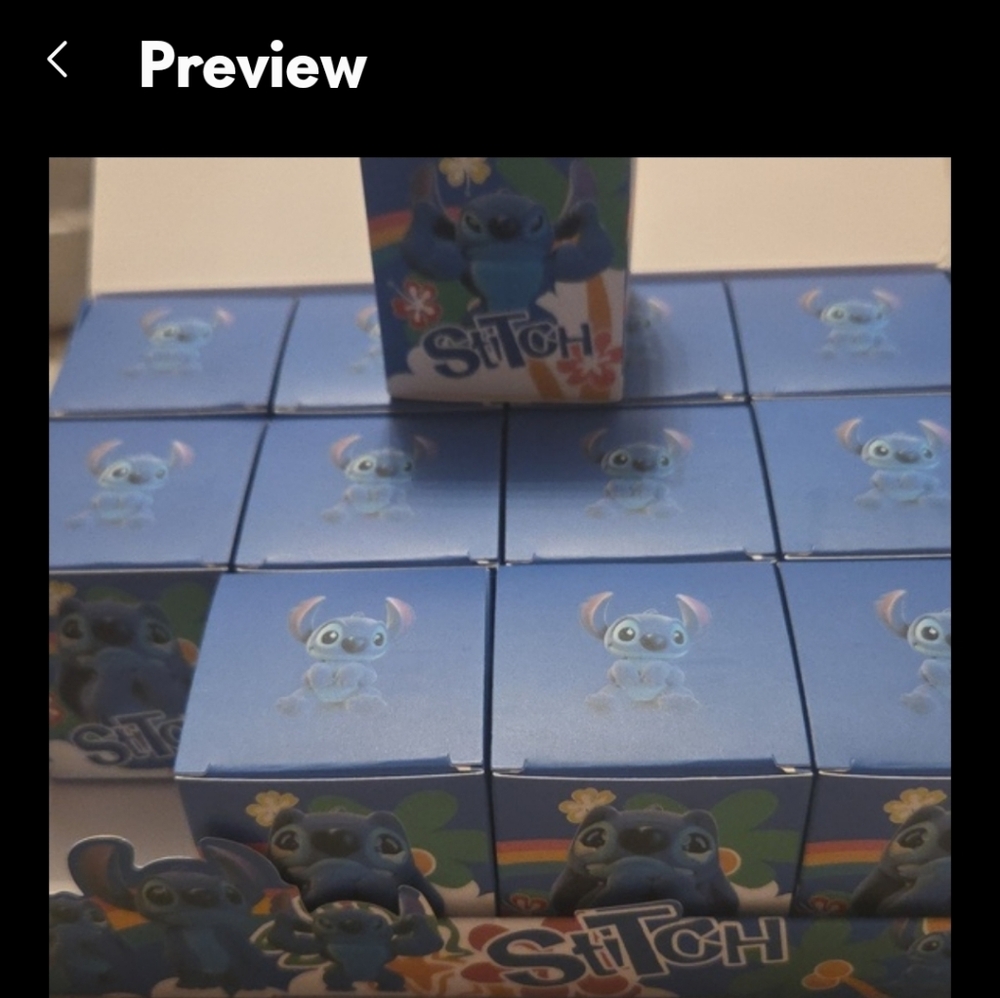 Stitch Mini Blind Boxes Action Figure Playset - For One 12